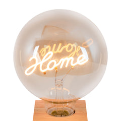 Bombilla decorativa filamento "HOME" E27 G125 - 4W - 2200K