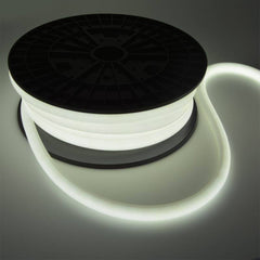 Neón LED flexible 24V DC - 12x12mm - 10 metros - Kit completo - 180 LED/m - 12W/m - IP65 - Curvatura vertical
