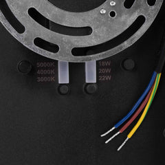 Aplique de pared exterior en aluminio "Retal" - Potencia ajustable: 18W-20W-22W - CCT- IP65