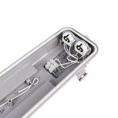 Pantalla estanca para 2 tubos LED 120cm - IP65
