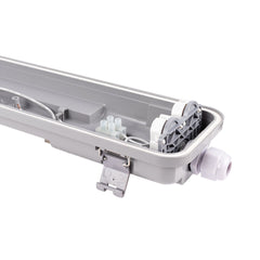 Pantalla estanca para 2 tubos LED 120cm - IP65