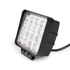Faro LED 4x4 todoterreno - 80W - 10-40V DC - 4 Pulgadas - 8000lm - Ángulo 60º