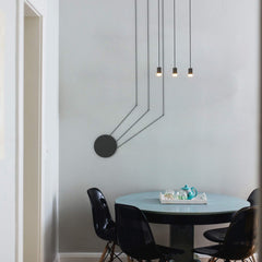 Lámpara colgante de diseño "Nébula" - 3x6W