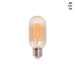 Bombilla LED filamento E27 T45 - 4W - Vintage - 2200K