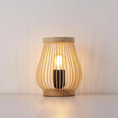 Lámpara de mesa de madera "Oca" - E27