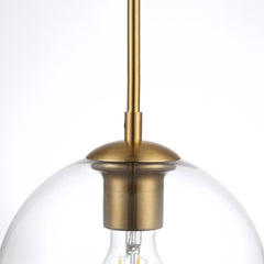 Lámpara colgante cristal "Cleire" - E27