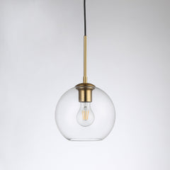 Lámpara colgante cristal "Cleire" - E27