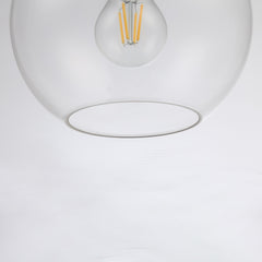 Lámpara colgante cristal "Cleire" - E27