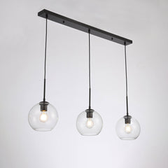 Lámpara colgante cristal triple "Merce" - 3 x E27