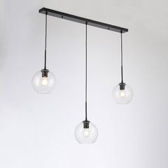 Lámpara colgante cristal triple "Merce" - 3 x E27
