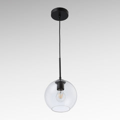 Lámpara colgante cristal "Cleire" - E27