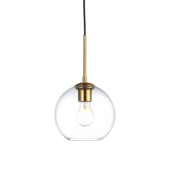 Lámpara colgante cristal "Cleire" - E27