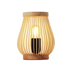 Lámpara de mesa de madera "Oca" - E27