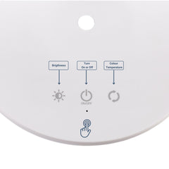 Lámpara de escritorio LED con USB - Regulable - CCT - 4W