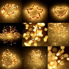 Cadena luminosa guirnalda LED FAIRY LIGHT de alambre de cobre "luz de hada" (10mt.)