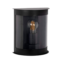 Aplique de pared exterior en aluminio "Dona" - IP44 - E27