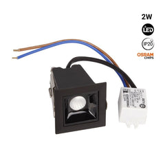 Foco lineal LED empotrable 2W - UGR18 - CRI90 - Chip OSRAM