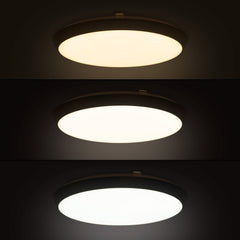 Plafón LED techo estanco CCT - 30W - Ø35cm - 3180lm - IP65