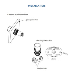 Sensor de luz fotoeléctrico Crepuscular 360º de superficie o empotrar - Regulación 1-10V-DC