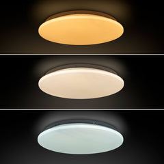 Plafón LED circular de superficie 24W CCT - Ø38cm - 1780lm - IP20