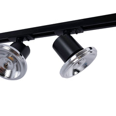 Foco para carril monofásico con casquillo GU10 - AR111