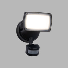 Proyector LED de pared exterior con sensor PIR 15W - 4000K - IP54