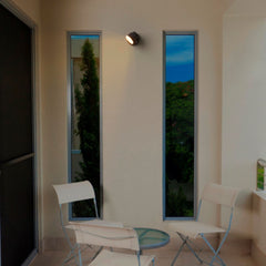 Aplique de pared exterior con sensor PIR "Stan" - 12,5W - Orientable - 3000K - IP54