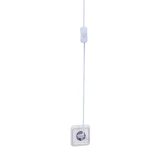 Lámpara colgante nórdica con cable y enchufe "Lima"