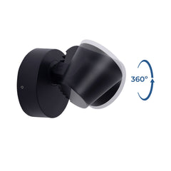 Aplique de pared exterior orientable "Stan" - 12,5W - 3000K - IP54