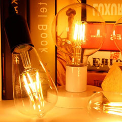 Bombilla LED Vintage Globo de Filamento E27 G125 6W