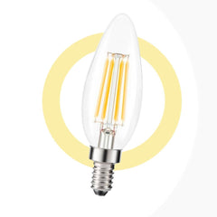 Bombilla LED Vela E14 5W Regulable C35 – 550 Lúmenes