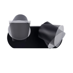 Aplique de pared exterior doble "Tura" - 20,5W - Orientable - 3000K - IP54
