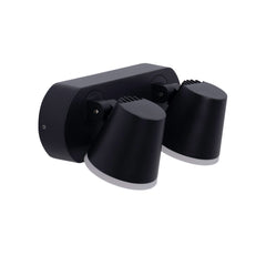 Aplique de pared exterior doble "Tura" - 20,5W - Orientable - 3000K - IP54