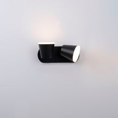 Aplique de pared exterior doble "Tura" - 20,5W - Orientable - 3000K - IP54