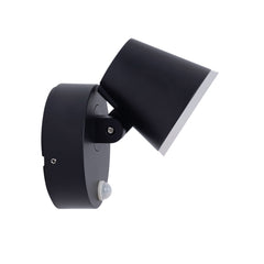 Aplique de pared exterior con sensor PIR "Stan" - 12,5W - Orientable - 3000K - IP54