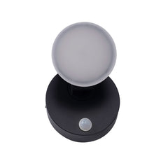 Aplique de pared exterior con sensor PIR "Stan" - 12,5W - Orientable - 3000K - IP54
