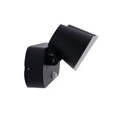 Aplique de pared exterior doble con sensor PIR "Tura" - 20,5W - Orientable - 3000K - IP54