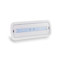 KIT Pictograma autoadhesivo "Salida derecha" + Luz de emergencia 3W