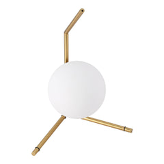 Lámpara de mesa bola cristal "Octo"