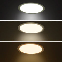 Downlight PRO 24W - CCT - 153lm/W - IP54 - UGR19 - Corte ø205mm