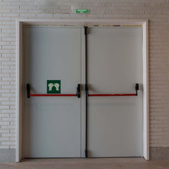 KIT Pictograma autoadhesivo "Emergency Exit" + Luz de emergencia 3W