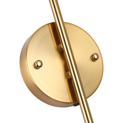 Aplique de pared doble bola cristal "Double"