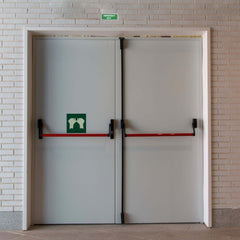 KIT Pictograma autoadhesivo "Emergency Exit" + Luz de emergencia 3W