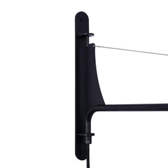 Aplique de pared orientable con cable y enchufe "Pitt"