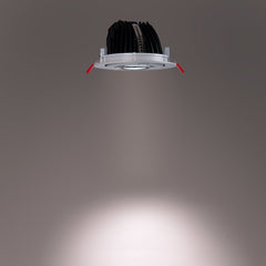 Downlight LED COB CCT 42W - CRI90 - Chip Bridgelux - Driver Lifud - IP20 - Corte Ø 215mm