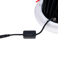 Downlight LED COB CCT 42W - CRI90 - Chip Bridgelux - Driver Lifud - IP20 - Corte Ø 215mm
