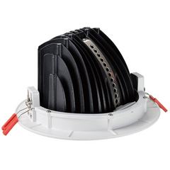 Downlight LED COB CCT 42W - CRI90 - Chip Bridgelux - Driver Lifud - IP20 - Corte Ø 215mm