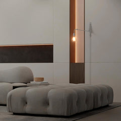 Aplique de pared orientable con cable y enchufe "Pitt"