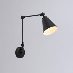Aplique de pared vintage orientable "Tika"