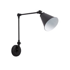 Aplique de pared vintage orientable "Tika"